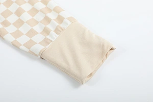Zipper Baby Onesies with pocket